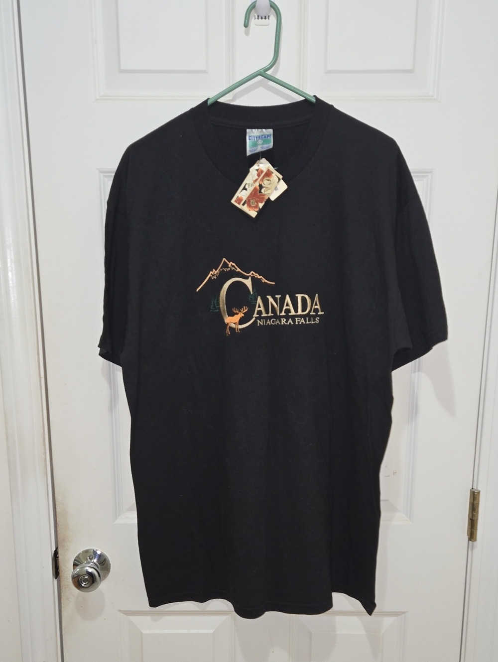 Canada Niagara Falls Graphic T-Shirt - Black